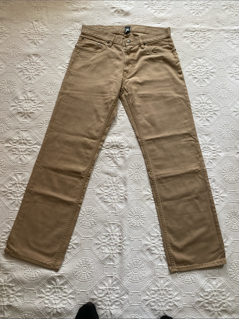 Polo by Ralph Lauren Tan Straight-Leg Chinos